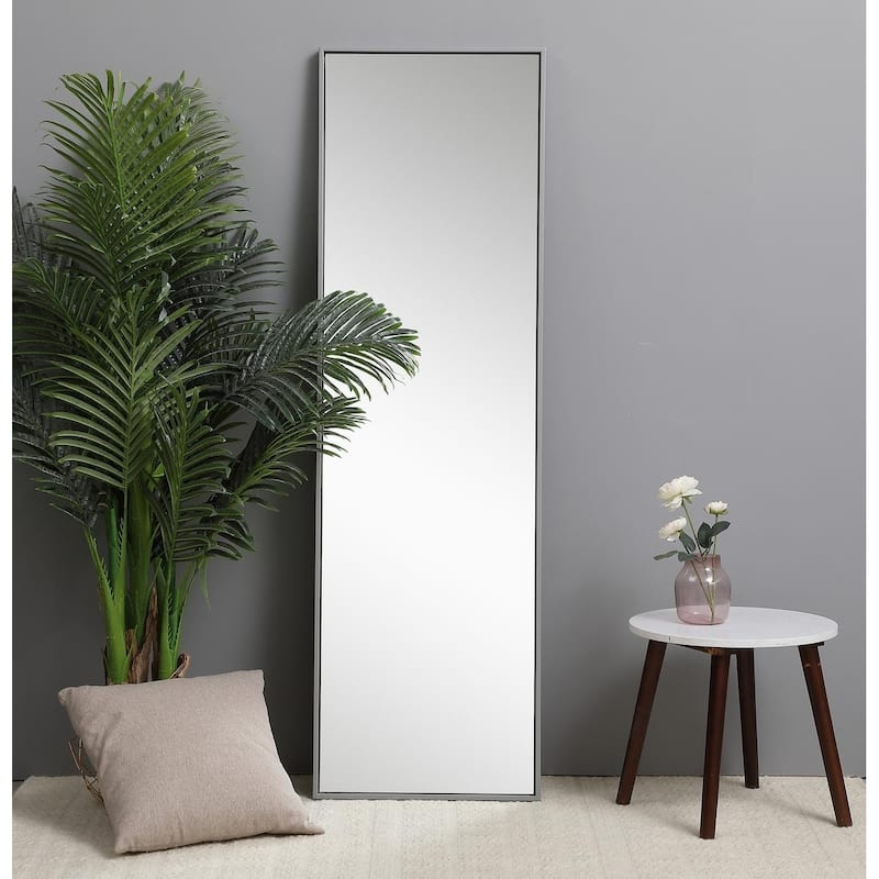 Carson Carrington Salsnas Metal Frame Rectangular Mirror