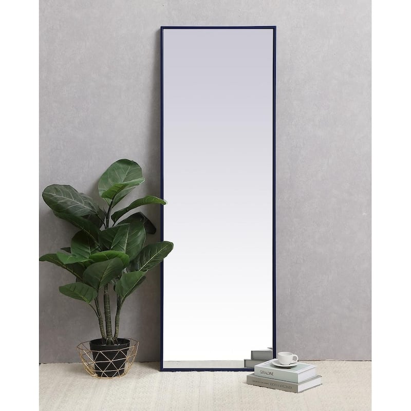 Carson Carrington Salsnas Metal Frame Rectangular Mirror