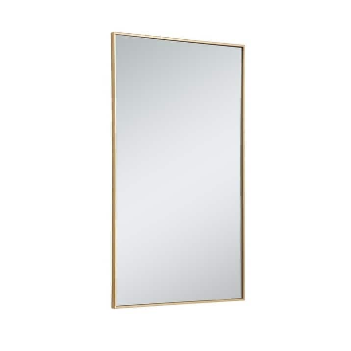 Carson Carrington Salsnas Metal Frame Rectangular Mirror