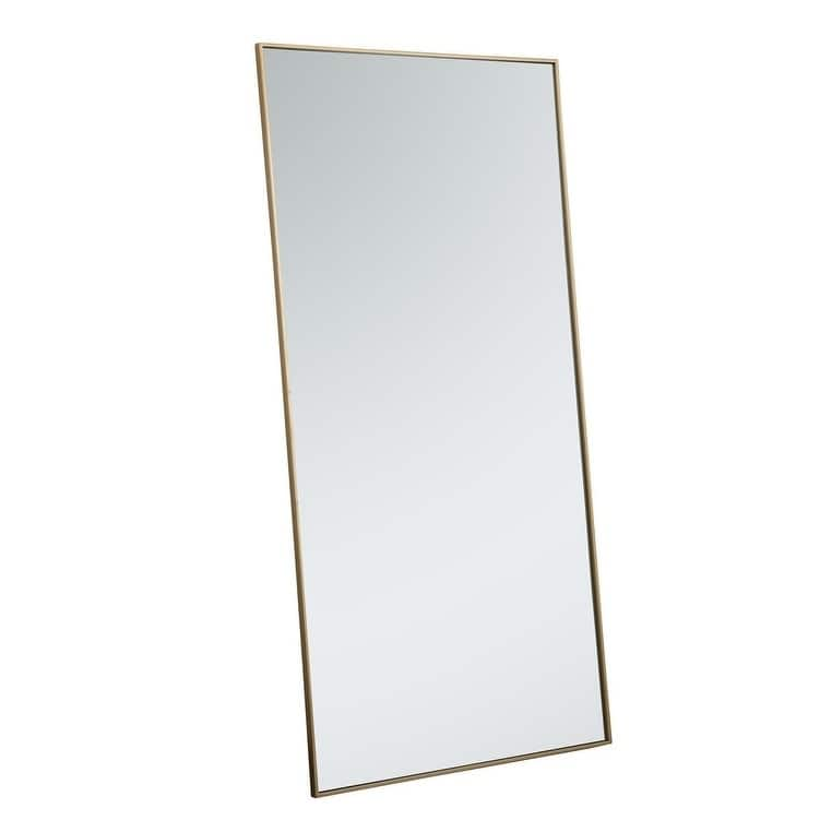 Carson Carrington Salsnas Metal Frame Rectangular Mirror