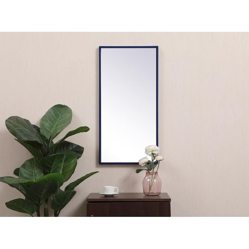 Carson Carrington Salsnas Metal Frame Rectangular Mirror