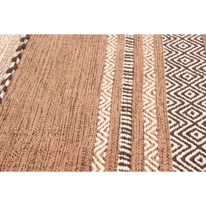 ECARPETGALLERY Arizona Flat-weave Wool Kilim Area Rug