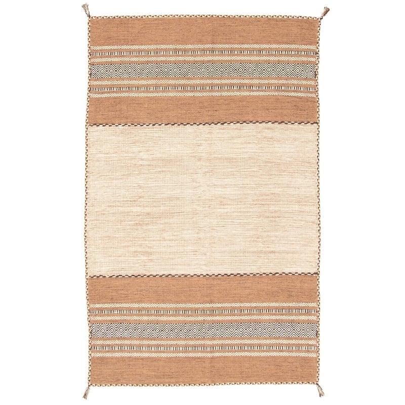 ECARPETGALLERY Arizona Flat-weave Wool Kilim Area Rug