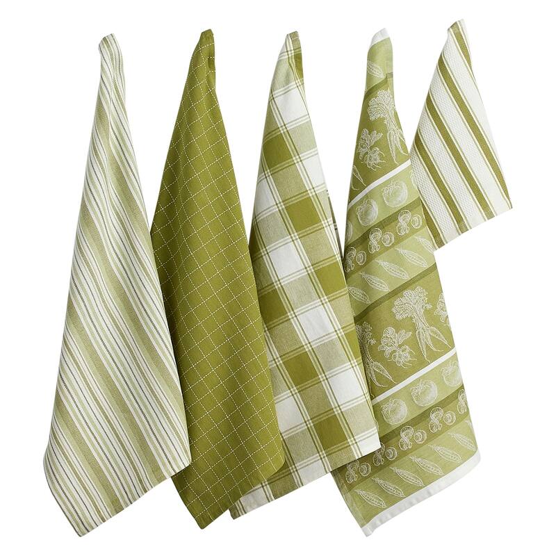 DII Assorted Kitchen Set of 5 - Green