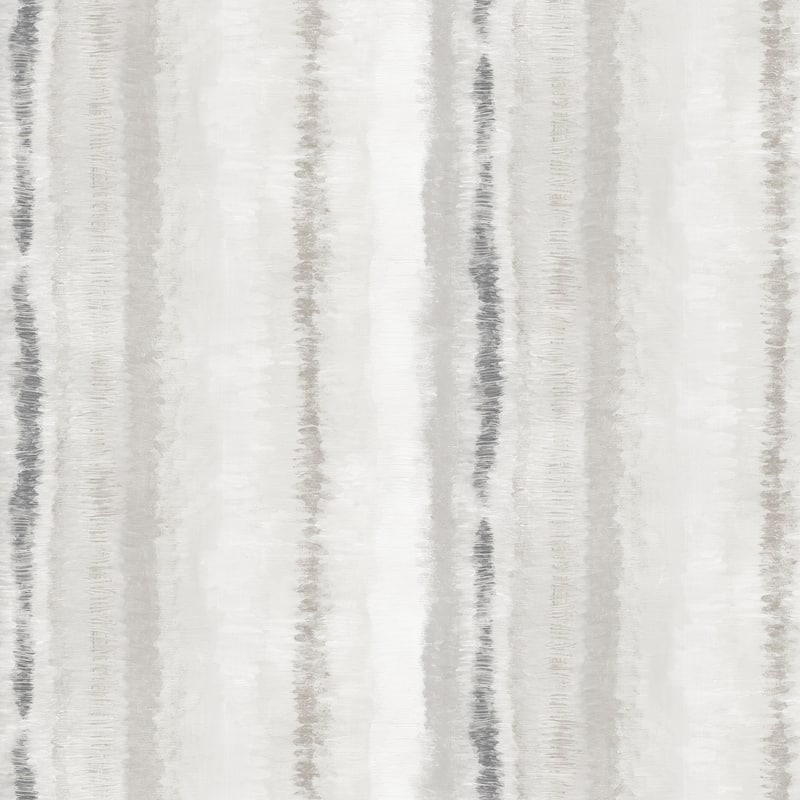 Frequency Stripe Wallpaper in shades of Grey