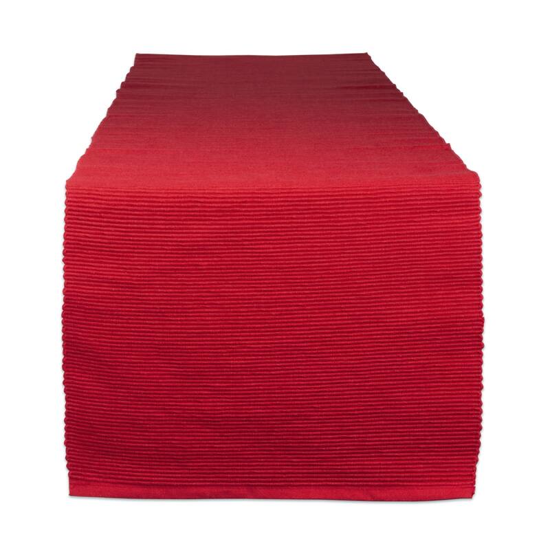 DII Decorative Table Runner - 13x72 - Red