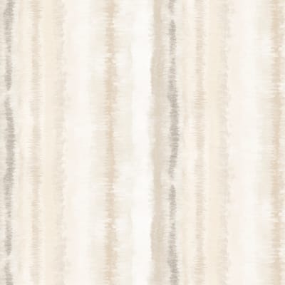 Frequency Stripe Wallpaper in Beige & Brown