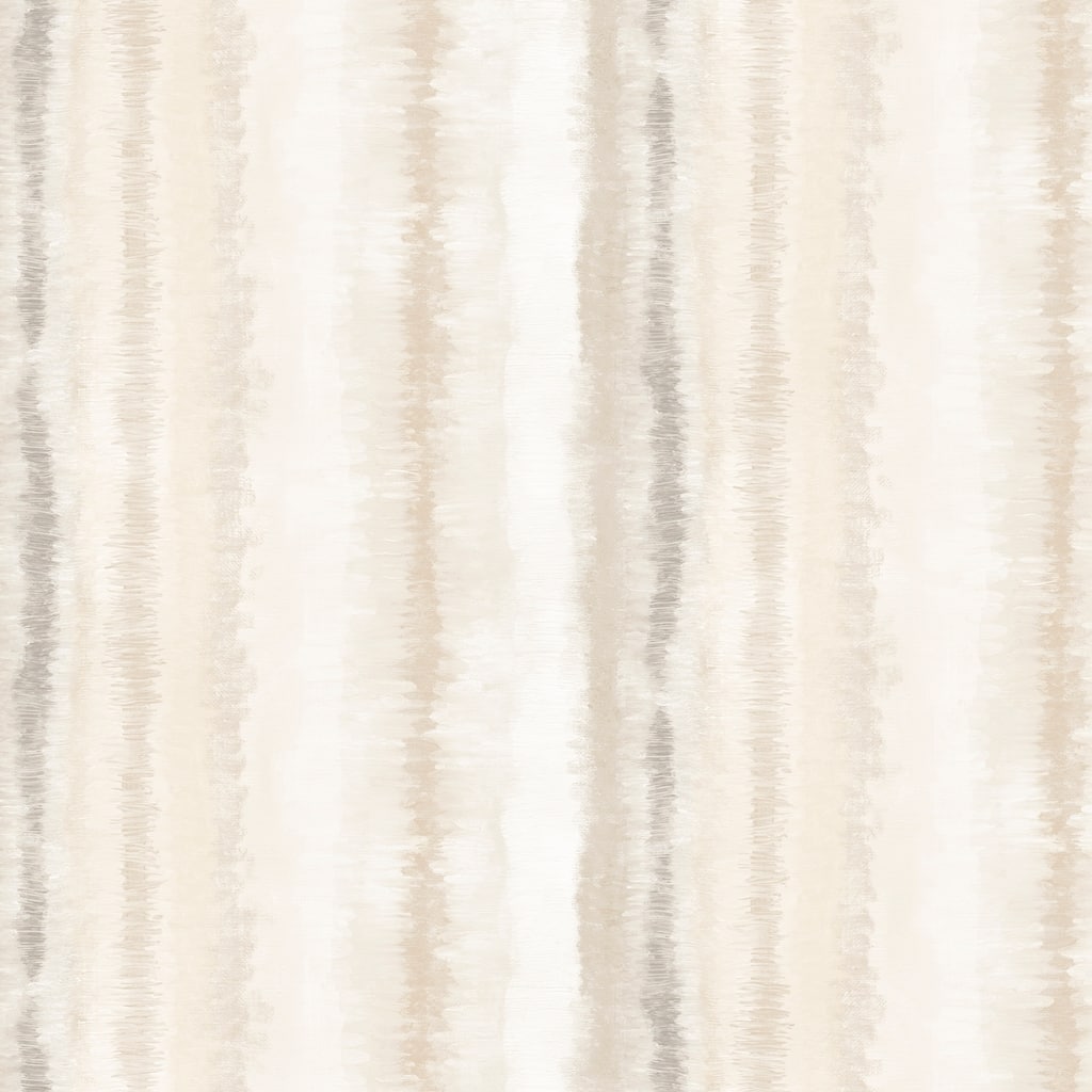 Frequency Stripe Wallpaper in Beige & Brown