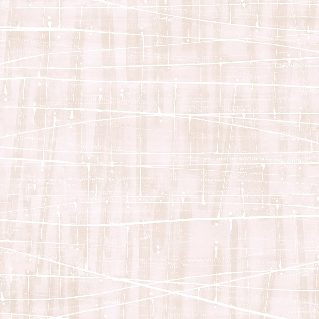 Meander Wallpaper Pinks & Beige