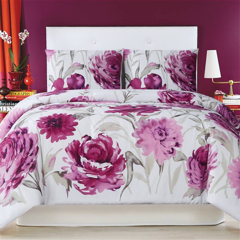 Christian Siriano NY® Remy Floral 3 Piece Comforter Set