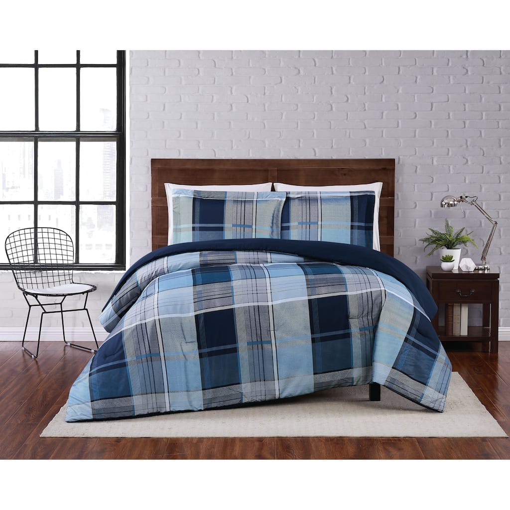Porch & Den Burntknoll Plaid Comforter Set
