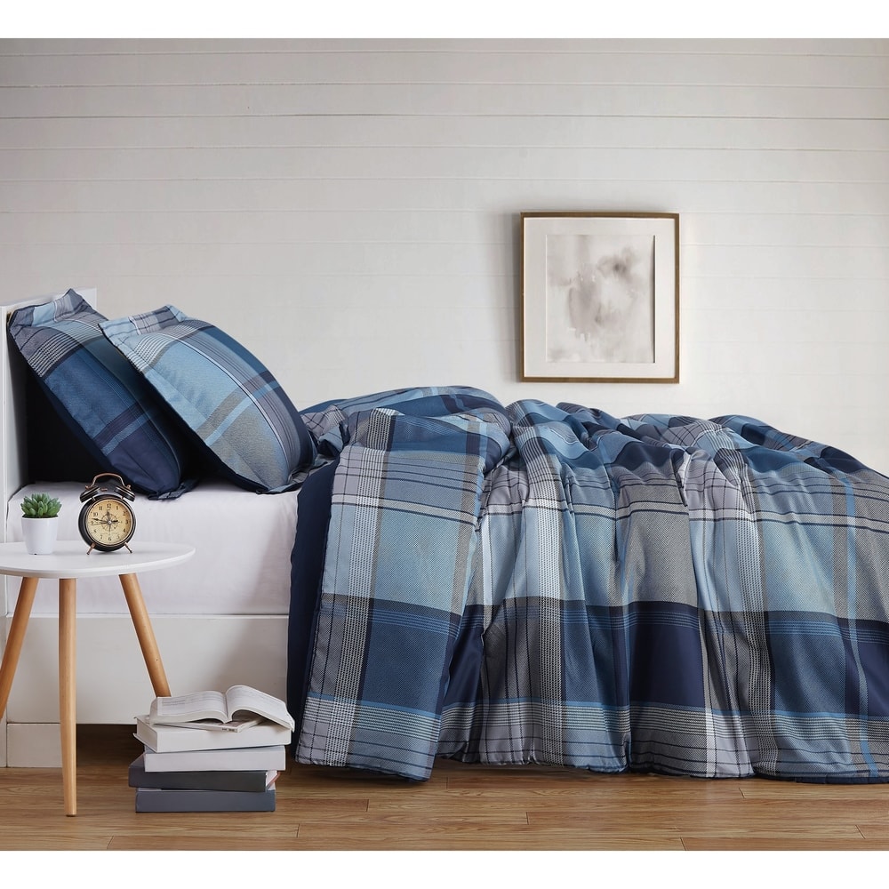 Porch & Den Burntknoll Plaid Comforter Set