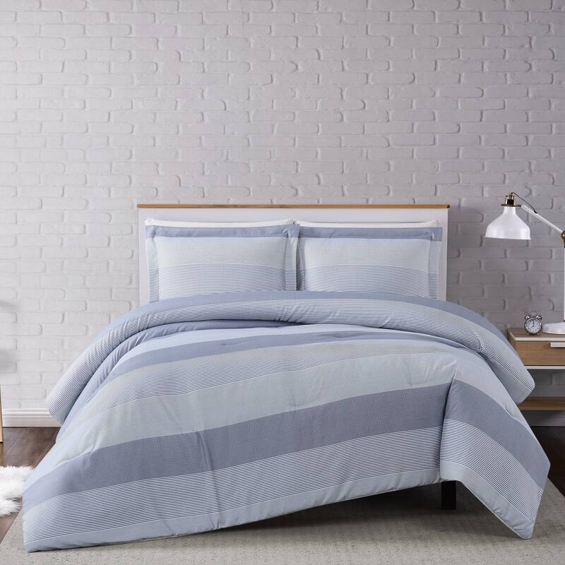 Porch & Den Brookman Multi Stripe Comforter Set