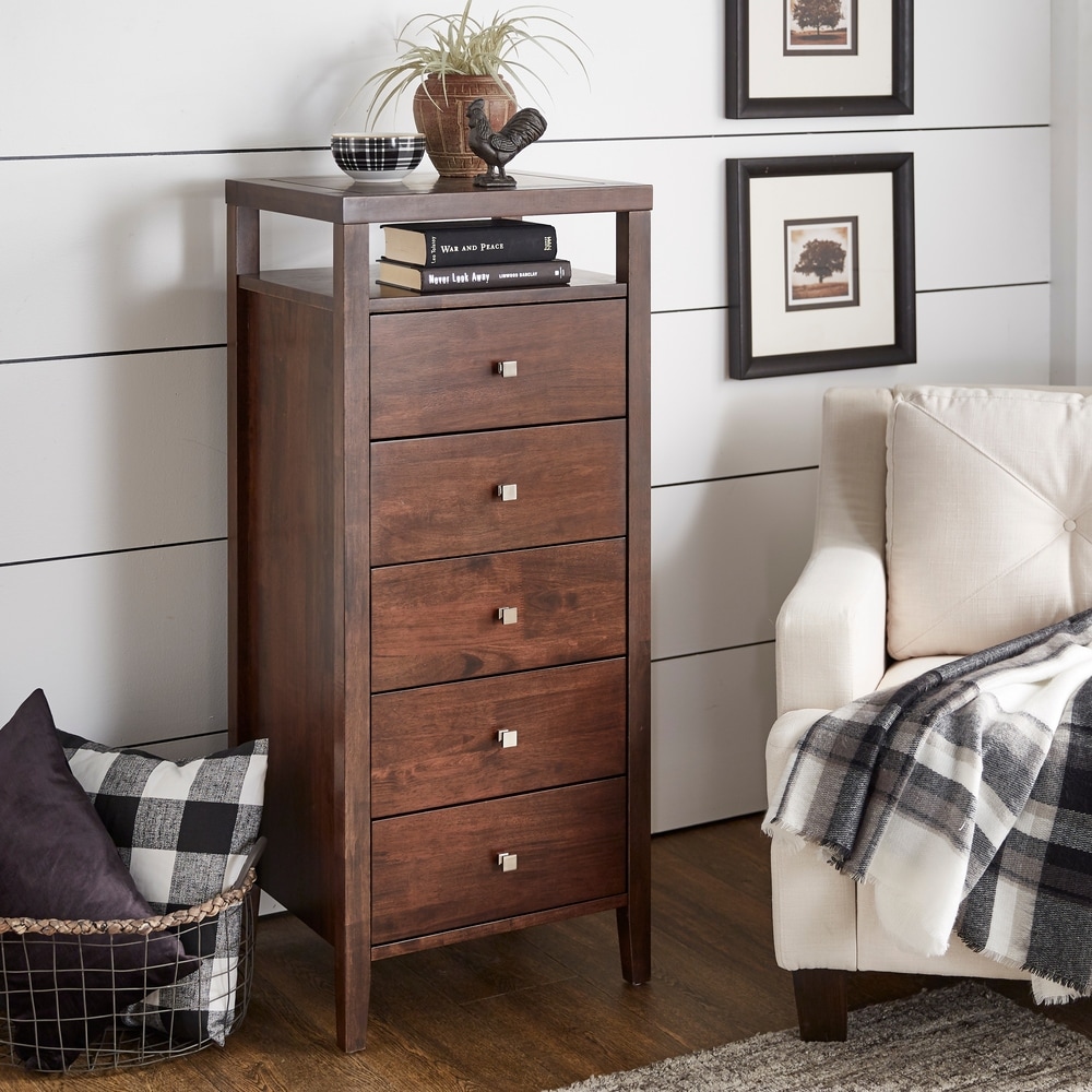 Strick & Bolton Aristo 5-drawer Lingerie Chest - Bed Bath & Beyond