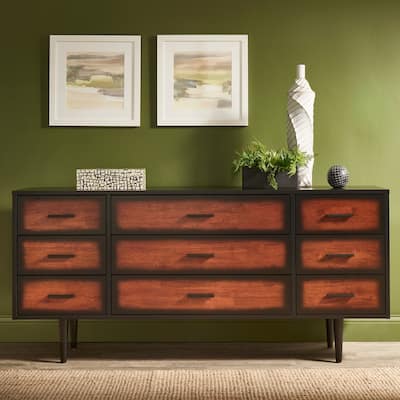 Buy Size 9 Drawer Dark Wood Dressers Chests Online At Overstock
