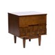 Carson Carrington Tessuto 2-drawer Night Stand - Thumbnail 4