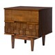 Carson Carrington Tessuto 2-drawer Night Stand - Thumbnail 5