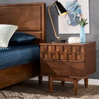 Carson Carrington Tessuto 2-drawer Night Stand