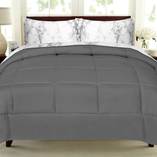 Luxury 5 Piece Bed-In-A-Bag Down Alternative Comforter /& Sheet Set 12 Colors