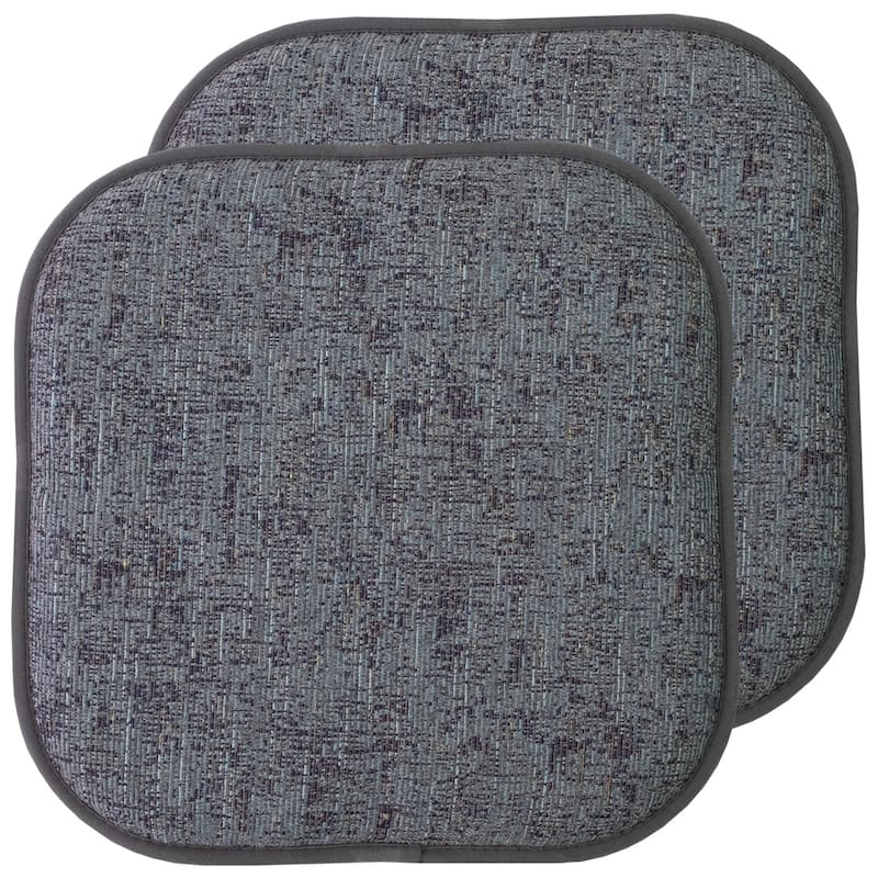 Porch & Den Bravo Memory Foam 16-inch Chair Pad Set - 16"x16"