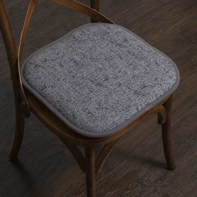 Porch & Den Bravo Memory Foam 16-inch Chair Pad Set - 16"x16"