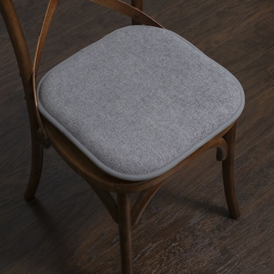 Porch & Den Brassie Non-slip Memory Foam 16-inch Chair Pad Set - 16"x16"