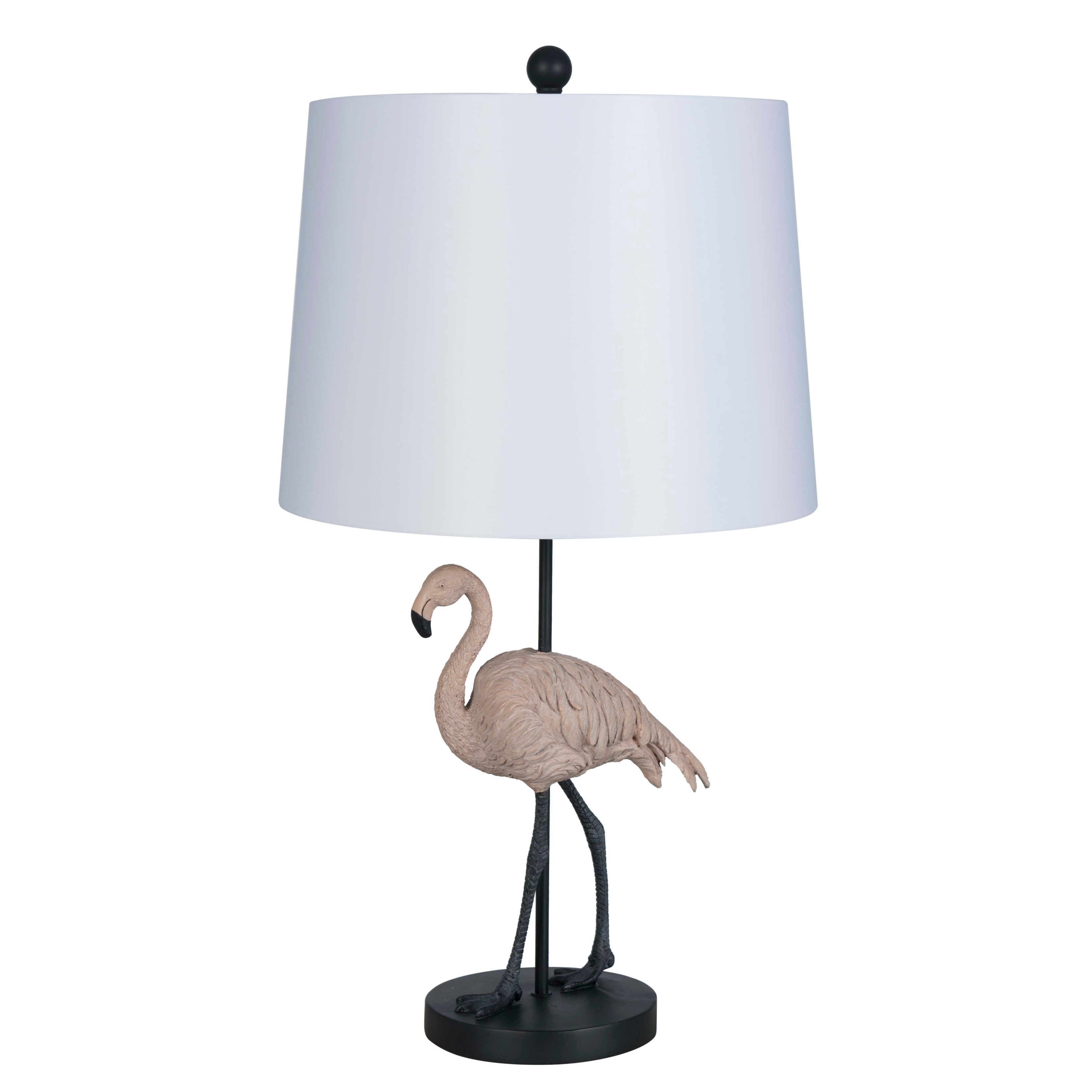 Light Pink Flamingo Table Lamp (Set 