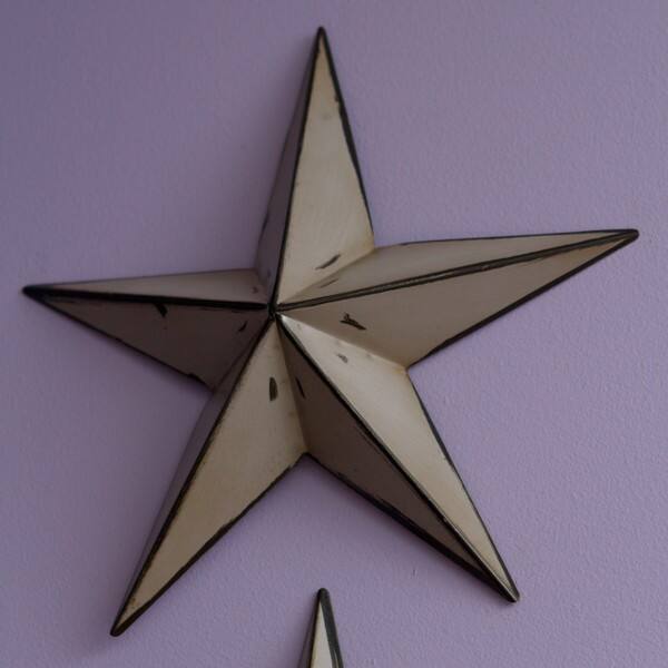 Handmade Rustic Metal Stars Set Of 3 Free Shipping Handmade Rustic Metal Stars Set Of 3 Free Shipping