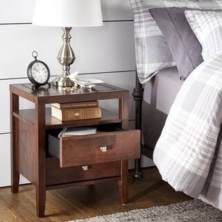 Strick & Bolton Aristo 2-drawer Nightstand
