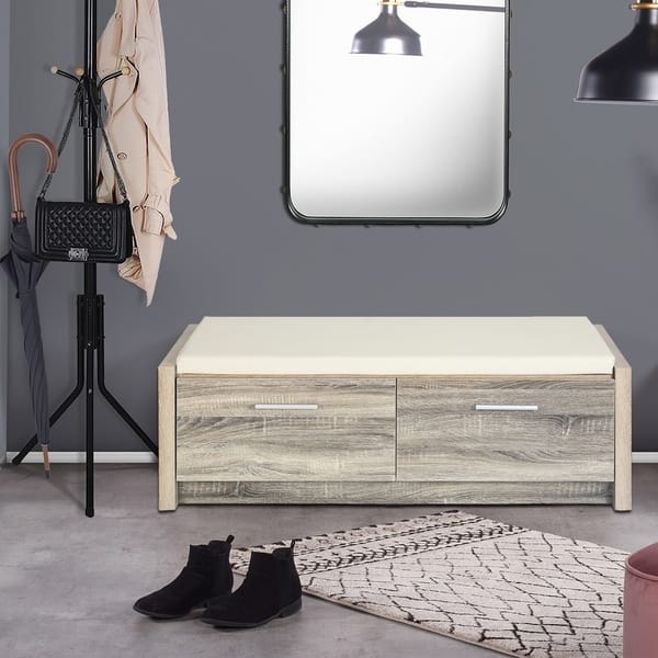 Shop Carson Carrington Saleby Storage Bench Entryway Ottoman On