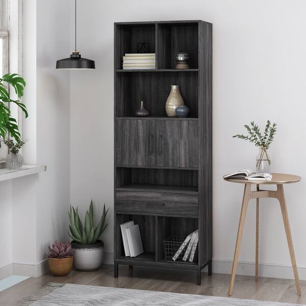 slide 1 of 22, Fraser Contemporary Faux Wood Cube Unit Bookcase by Christopher Knight Home