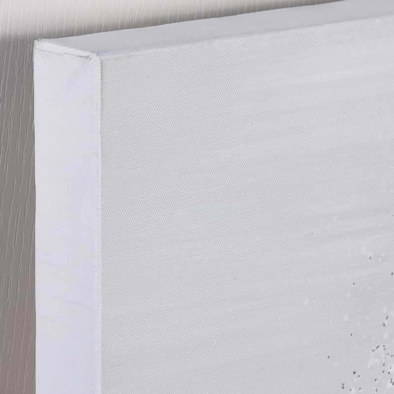 Crystal Wave Textured Glitter Hand Painted Canvas Wall Art