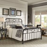 Kendal Black Metal Bed by iNSPIRE Q Classic