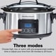 preview thumbnail 3 of 5, Hamilton Beach Programmable Stay or Go 6 Quart Slow Cooker