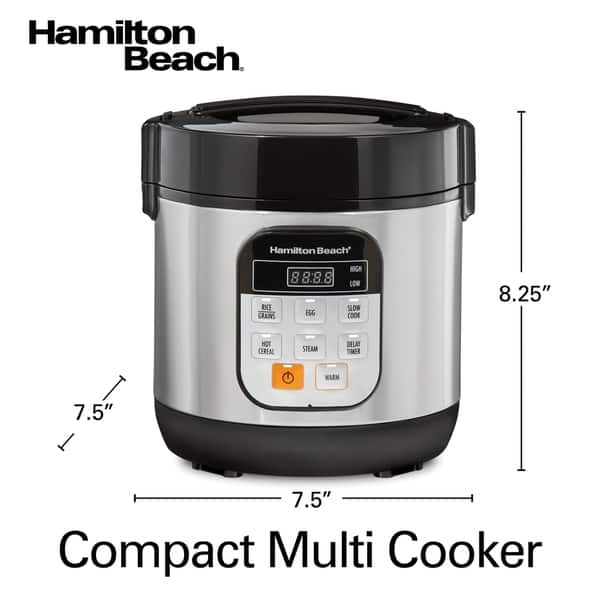 Hamilton Beach Compact Multi Cooker - Bed Bath & Beyond - 28978470