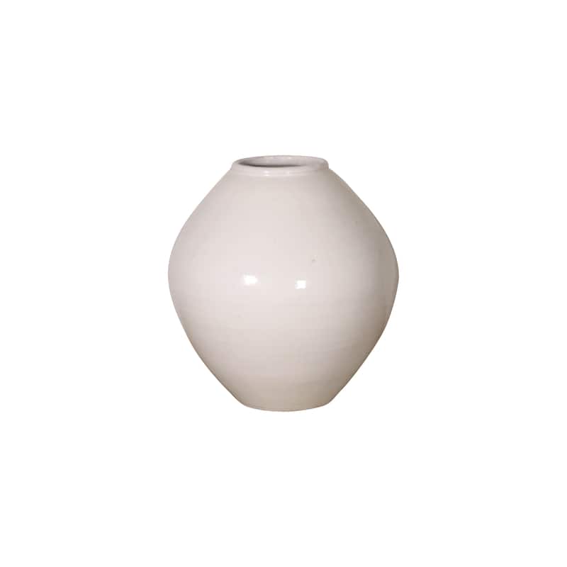 Artissance Creamy White Tapered Pot, 19 Inch Tall