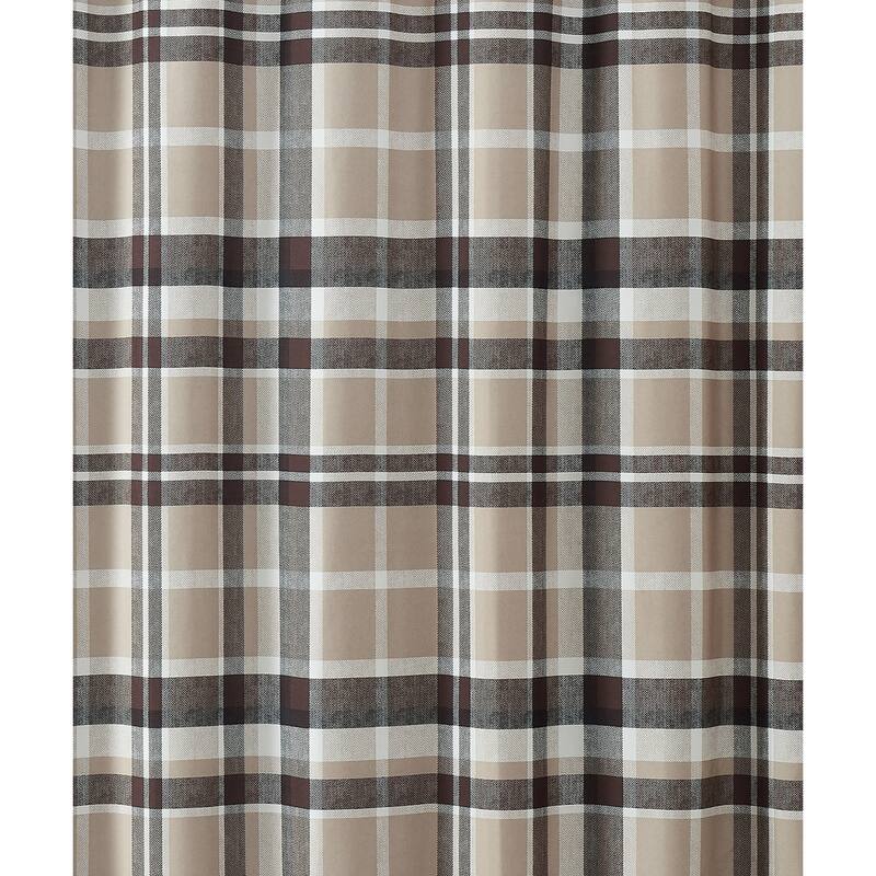 Porch & Den Brigadoon Plaid Shower Curtain