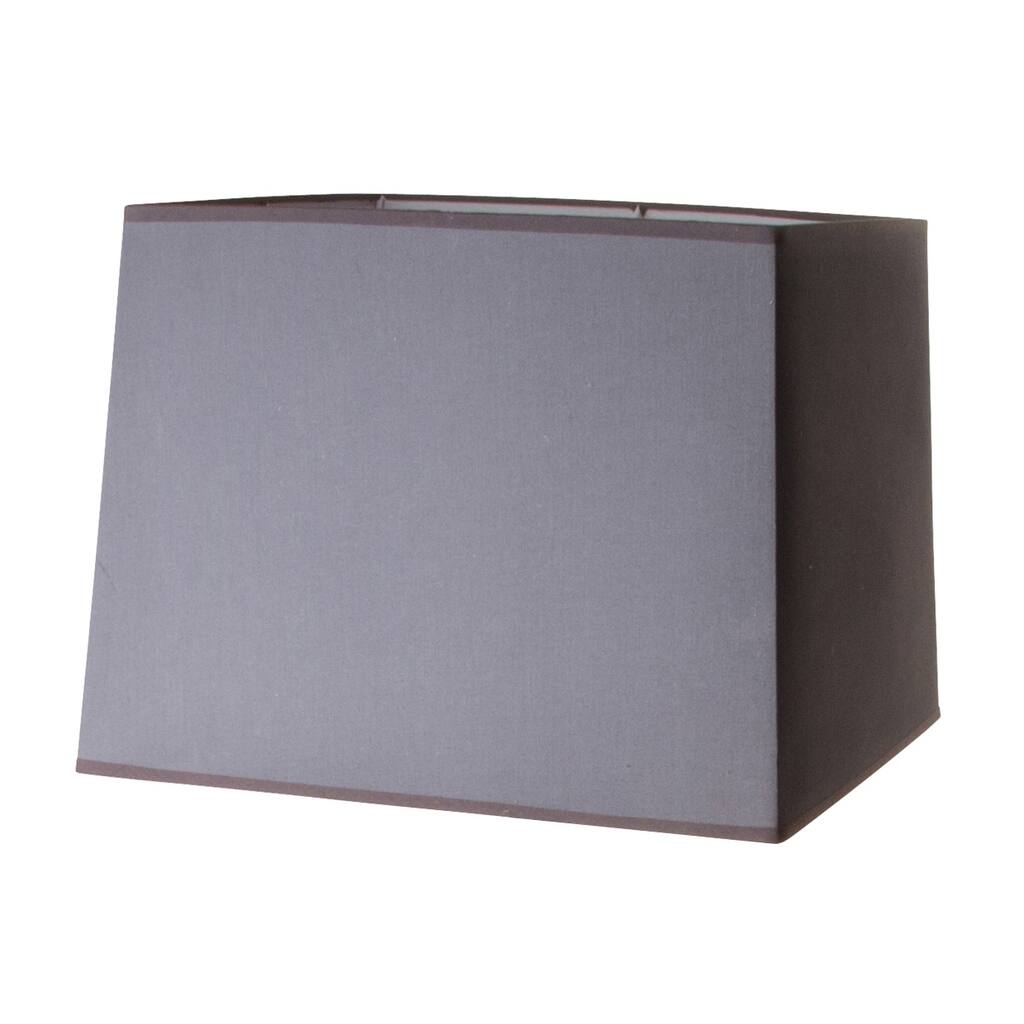 Montreal Gray Rectangular Lamp Shade