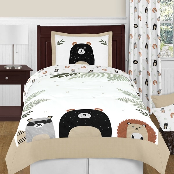 Black teddy outlet bear bedding double