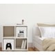 preview thumbnail 2 of 0, Sweet Jojo Designs Bear Raccoon Forest Animal Woodland Pals Collection Foldable Fabric Storage Bins - Beige Grey Black White