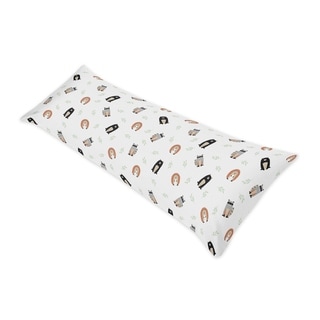 Sweet Jojo Black And White Marble Pillow Case Pregnancy Body Pillowcase Cover