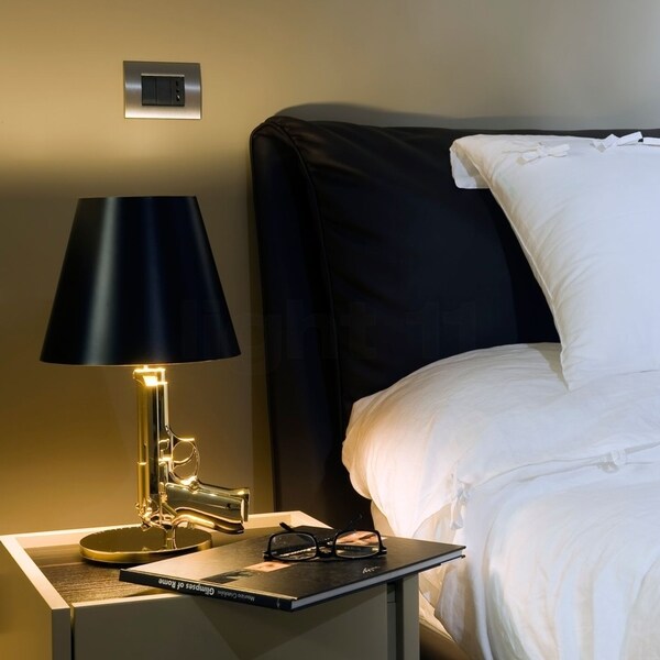 gun bedside lamp