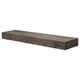 Rustic Wood Floating Wall Shelf - Grey (Large) - Thumbnail 0