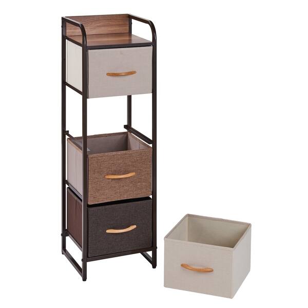 Shop Danya B Tall And Narrow Dresser Chest Storage Tower With 4