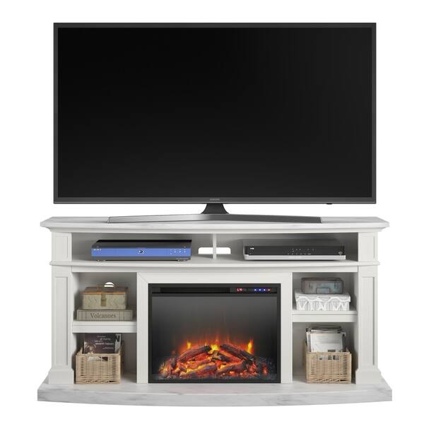 Shop Copper Grove Ungheni Fireplace Tv Stand Free Shipping Today