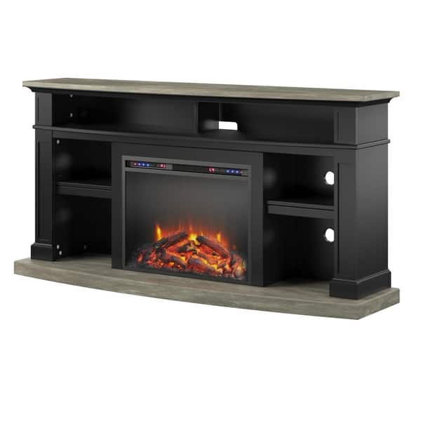 Shop Copper Grove Ungheni Fireplace Tv Stand Free Shipping Today
