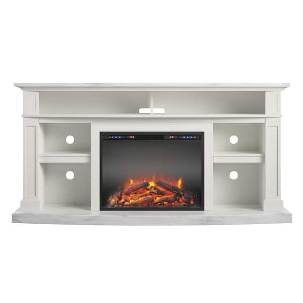 Shop Copper Grove Ungheni Fireplace Tv Stand Free Shipping Today