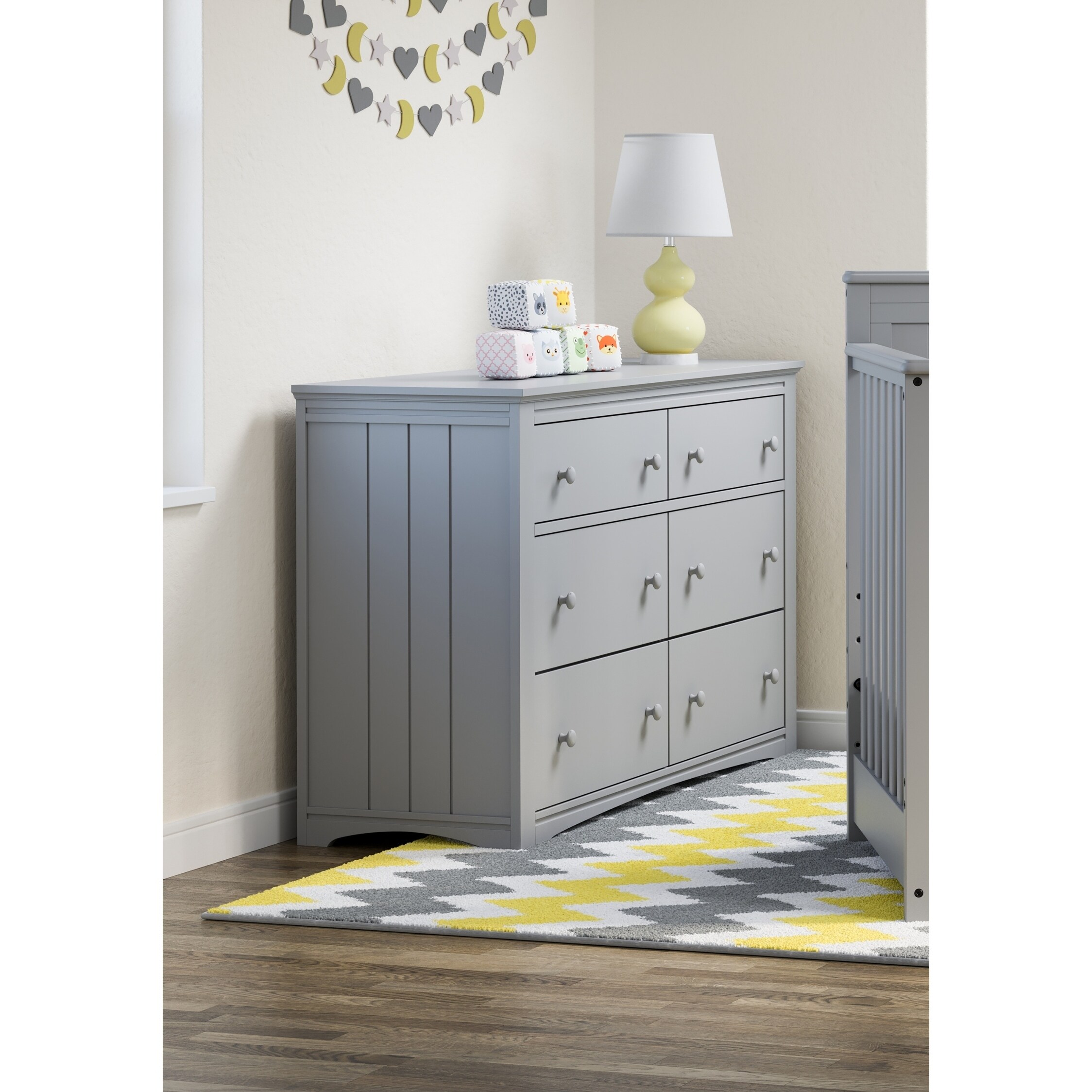 graco kendall 6 drawer double dresser