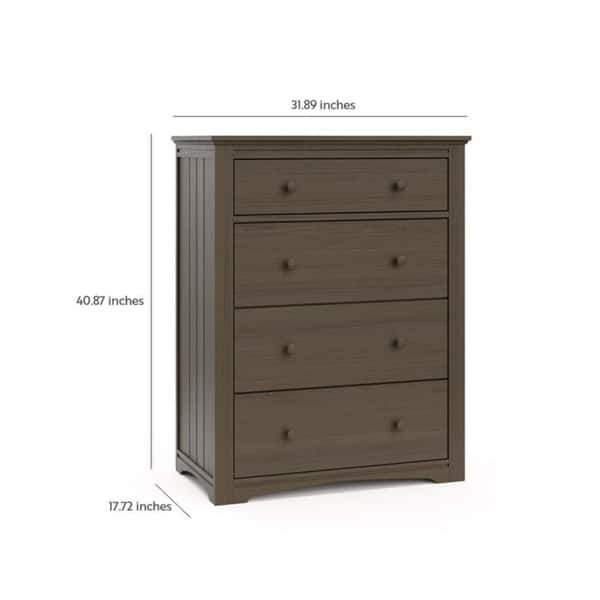 Graco Hadley 4 Drawer Dresser Easy New Assembly Process Universal Design Euro Glide Drawers With Safety Stops Overstock 28981747 Multi