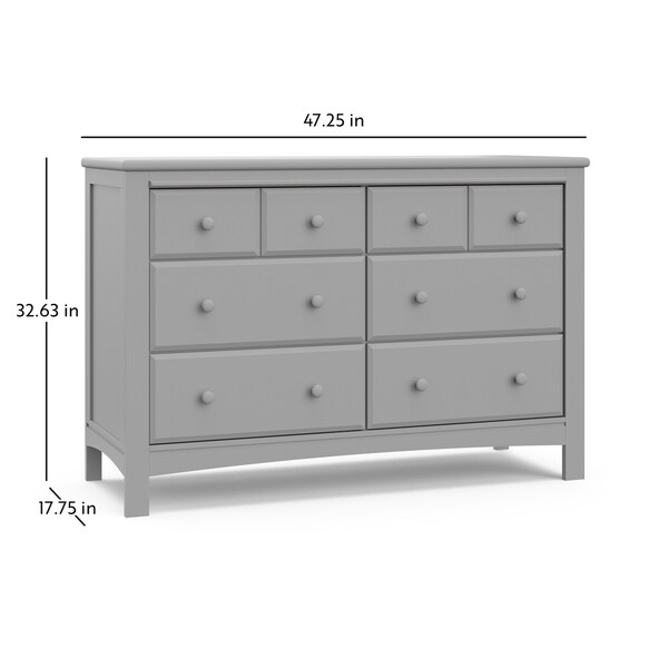 graco dresser gray